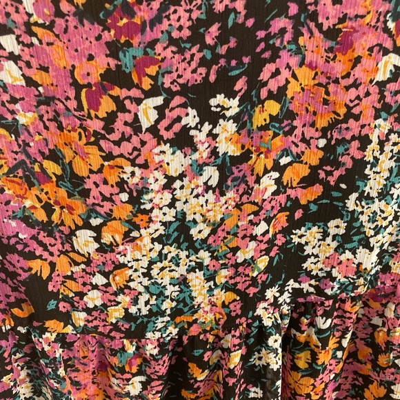 Vince Camuto Floral Babydoll Dress Size XS - Picture 7 of 15